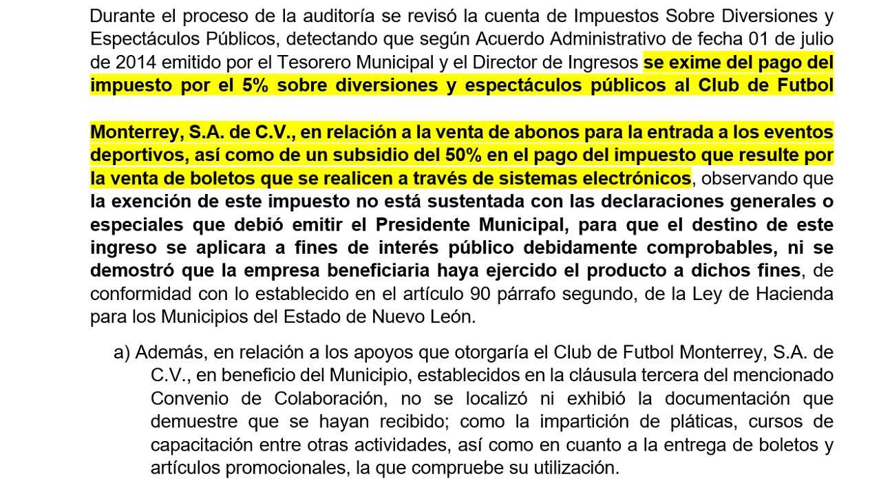 ¿Tigres y Rayados han pagado todos sus impuestos? 3 2