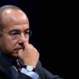 ¿Margarita Zavala habla de seguridad como ex primera dama o futura Presidenta? 2 NEW YORK, NY - OCTOBER 01: Former President of Mexico Felipe Calderon speaks on stage during the 2015 Concordia Summit at Grand Hyatt New York on October 1, 2015 in New York City.
