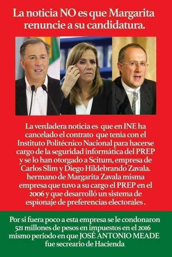 El Programa de Resultados Electorales está en manos sólo del INE; el contrato con la empresa de Slim es contra ataques cibernéticos 1 prep