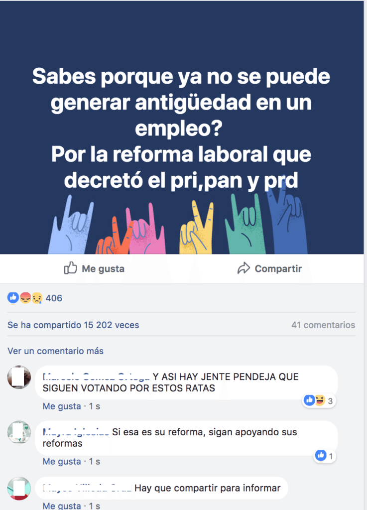 Antigüedad trabajo