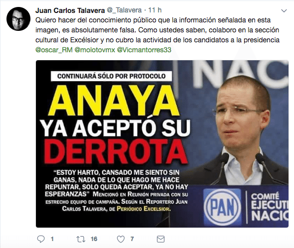 Tres notas falsas sobre el Frente: el PRD dejó la coalición, Anaya acepta que no ganará o que llama envidiosos a sus críticos 3 PRD Anaya 240518 3