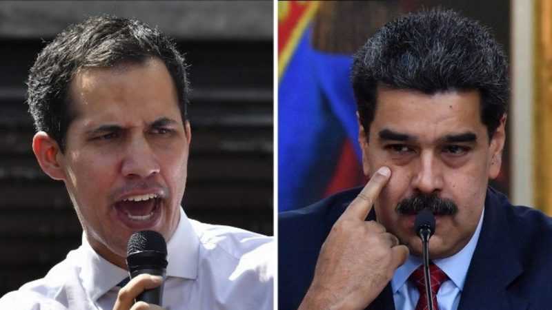 Guaidó y Maduro