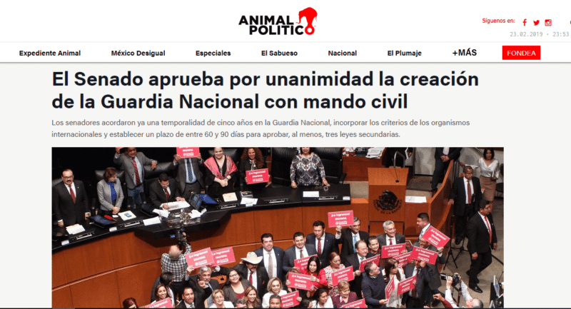¿Puede AMLO nombrar un mando militar para la Guardia Nacional? 2 Guardia Nacional Animal Político