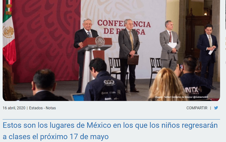 Aun no está definido qué municipios volverán a la normalidad en mayo 1 NiñosVolverán 17mayo