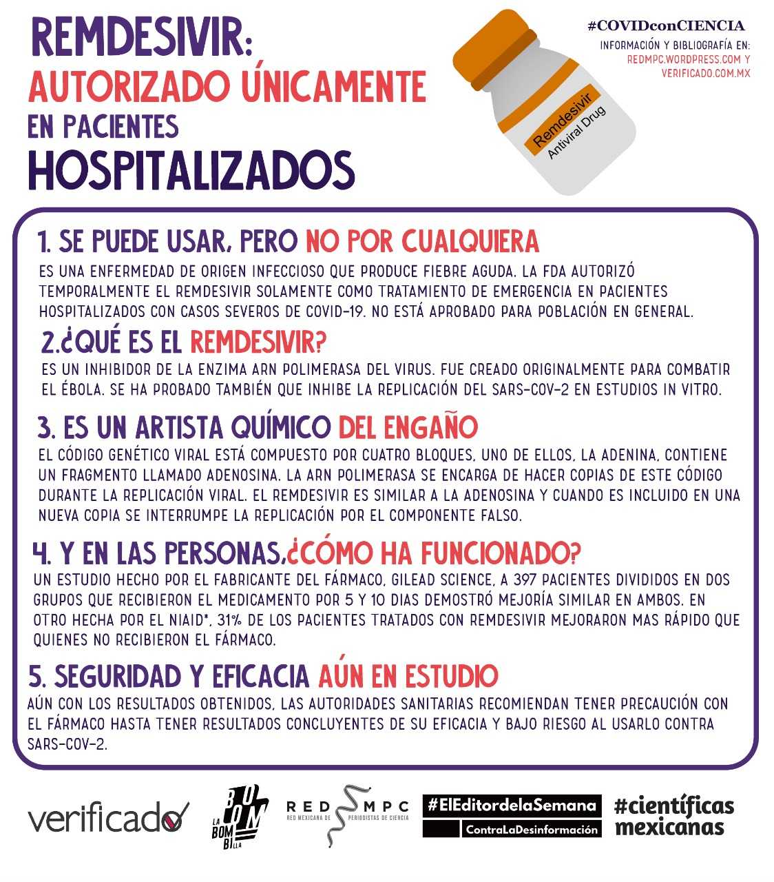 Infografía Remdesevir