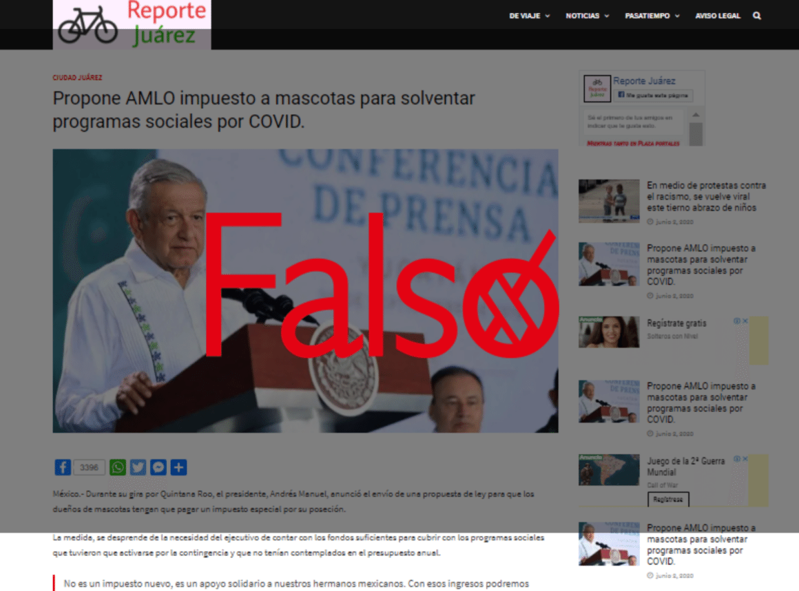 Mascotas Impuesto Falso Imagen