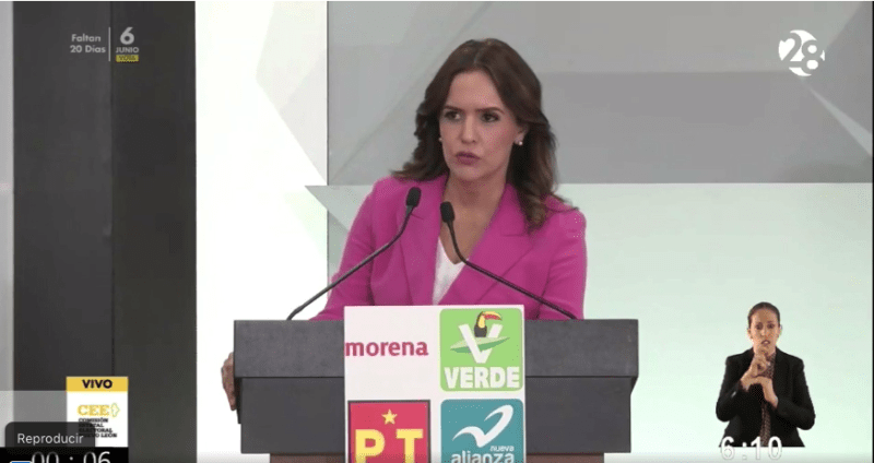60% del discurso verificado de aspirantes a la gubernatura de NL es falso y engañoso 2 DEBATE CLARA LUZ