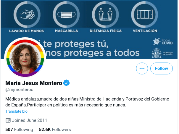 Falso que media hermana de Beatriz Gutiérrez dirija una "fabrica de bots" 1 montero
