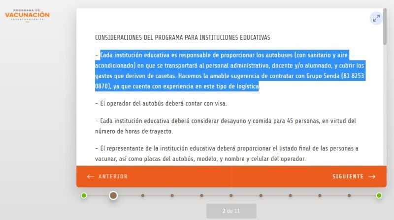 Falso que NL sea el único estado de México en vacunar contra COVID a niñez de 5 a 11 años como dice el gobernador Samuel García 2 Vacunas Ninos