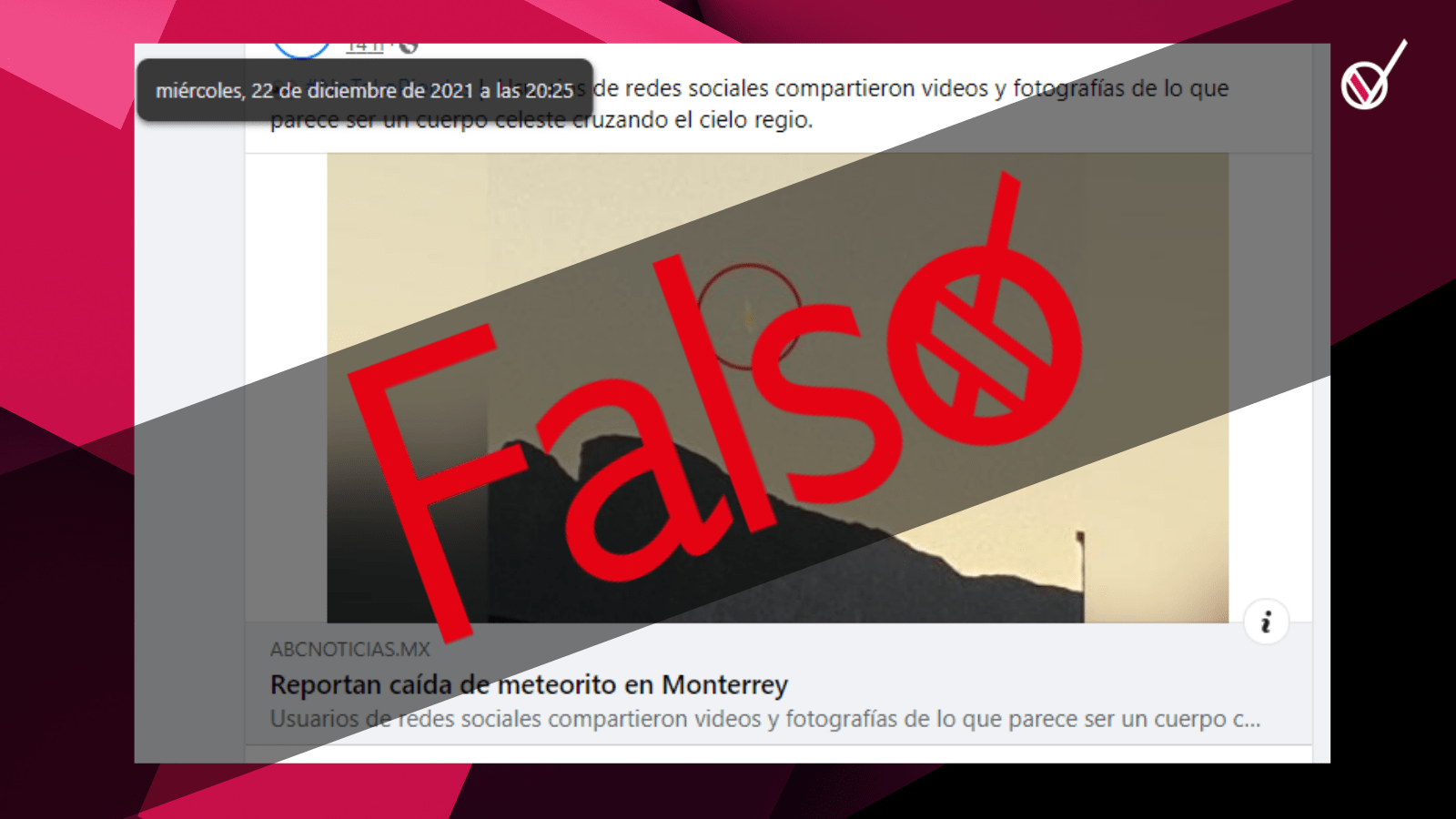 Circulan videos falsos de supuesta caída de meteorito en Monterrey 1 Meteorito ABC