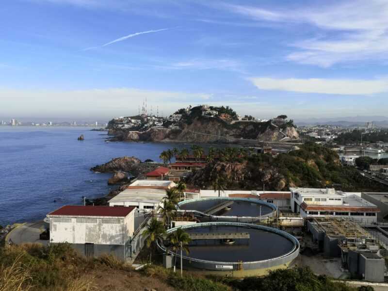 Planta tratadora de aguas negras El Creston Mazatlan. Foto Raquel Zapien