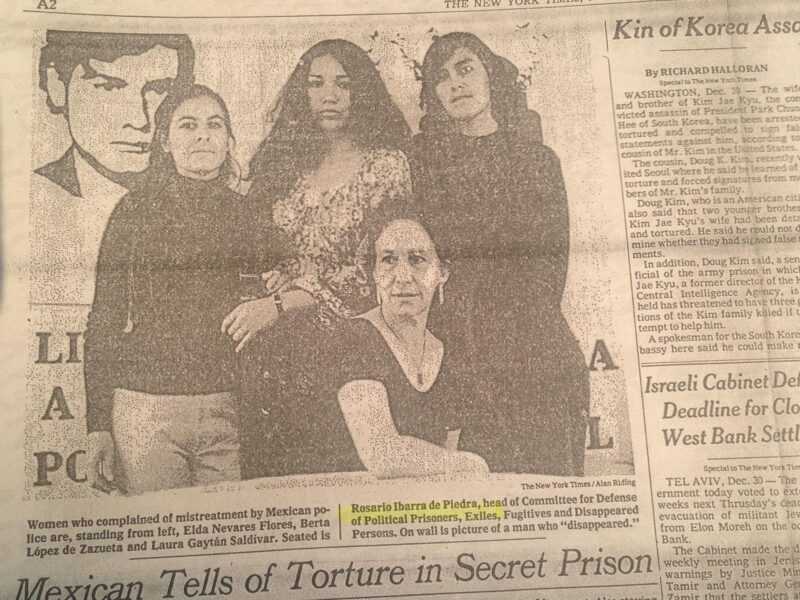 Rosario de los Desaparecidos 6 Expediente Rosario Ibarra de Piedra | Archivo Lecumberri