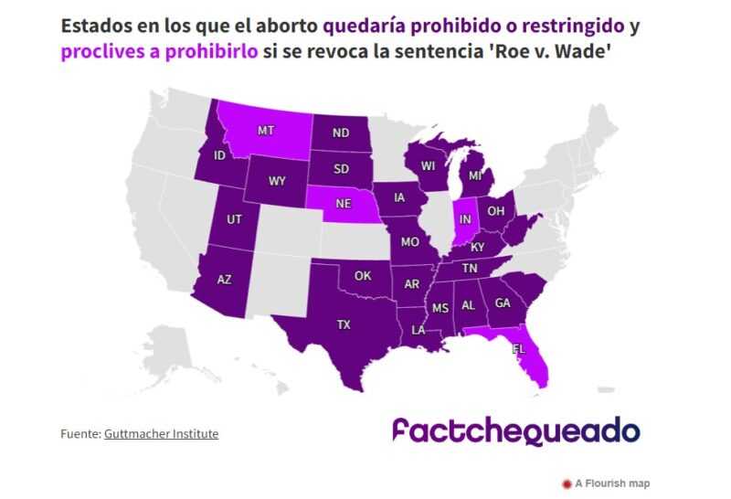 aborto mapa usa