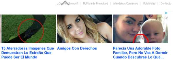 Ejemplo de clickbait titular vacio de contenido