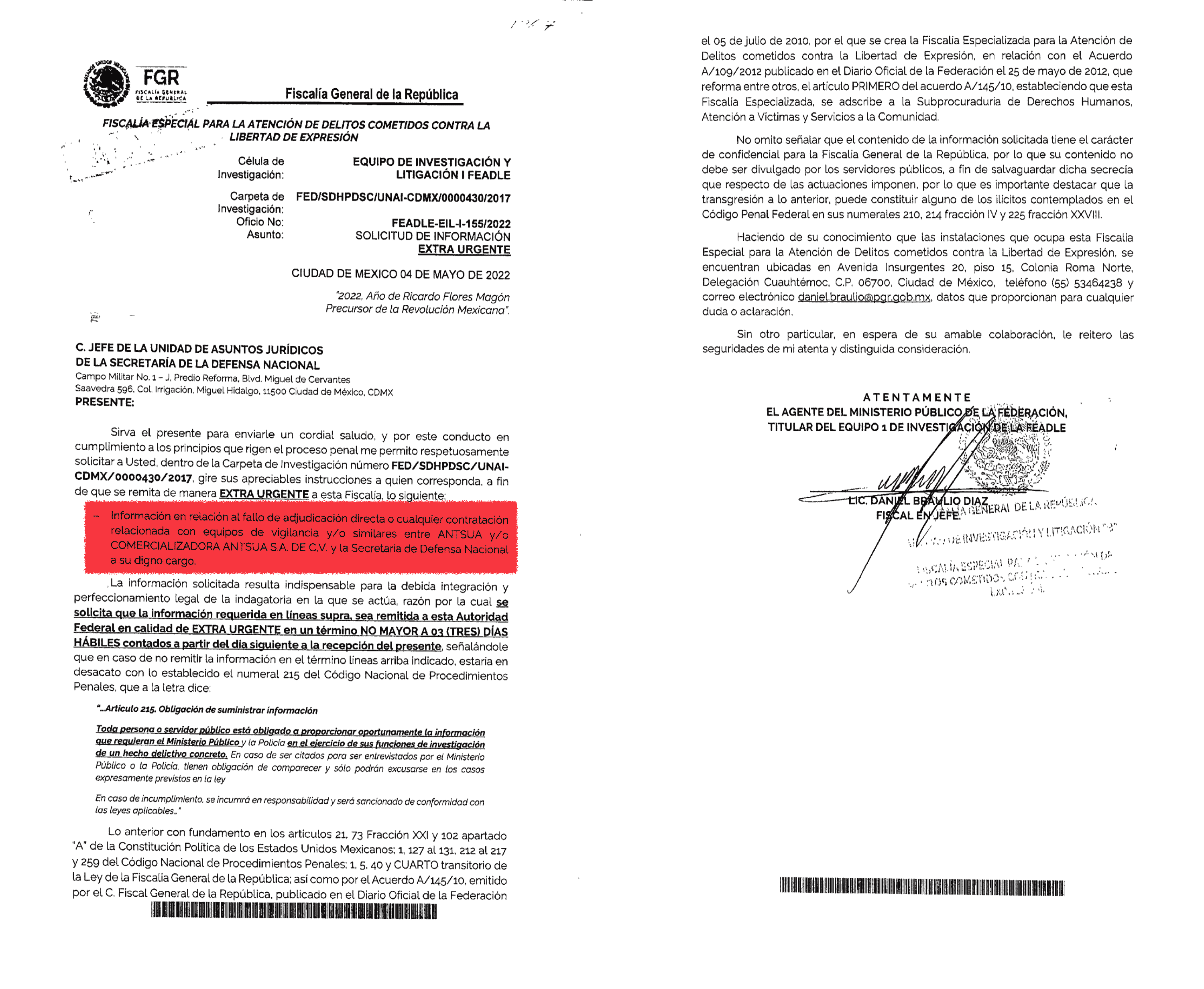 Falso que en México "no se espía a periodistas u opositores" como afirmó López Obrador 3 FeQgWBPUUAEYfW6
