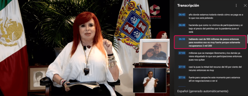 Circula audio editado en el que Layda Sansores admite sobornos 5 5