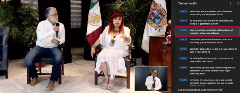 Circula audio editado en el que Layda Sansores admite sobornos 6 6 1