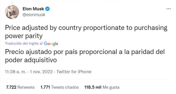 Falso que Twitter inició el cobro por verificación de cuentas 2 WhatsApp Image 2022 11 04 at 3.29.49 PM 3