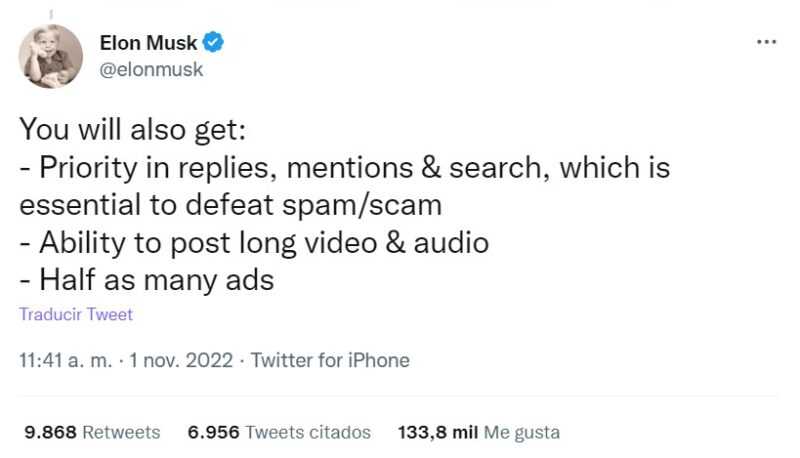 Falso que Twitter inició el cobro por verificación de cuentas 1 WhatsApp Image 2022 11 04 at 3.29.49 PM 4