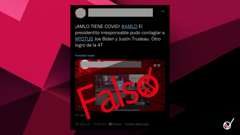 Falso que AMLO tenga COVID-19 durante la Cumbre de América del Norte 1 Cumbre de América del Norte