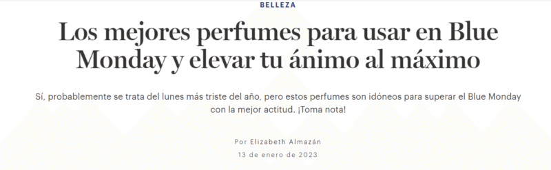 Falso que el "Blue Monday" sea el día más triste del año 3 blue monday2