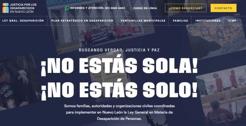 Personas desaparecidas en Nuevo León, en el olvido por el gobierno 12 justicia