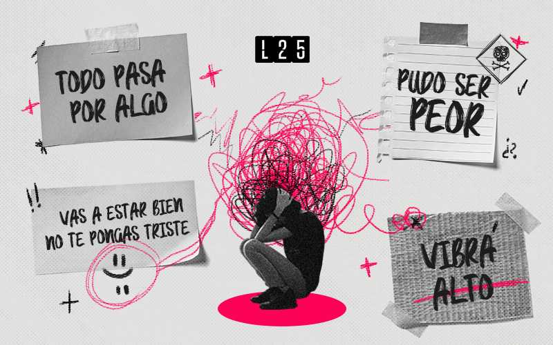 "Positivismo tóxico" y otras prácticas que desinforman sobre la depresión 5 depresión L25