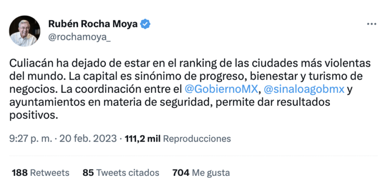 Explicado: El ranking de las 50 ciudades más violentas del mundo 2 Captura de Pantalla 2023 02 23 a las 2.31.31 p.m.