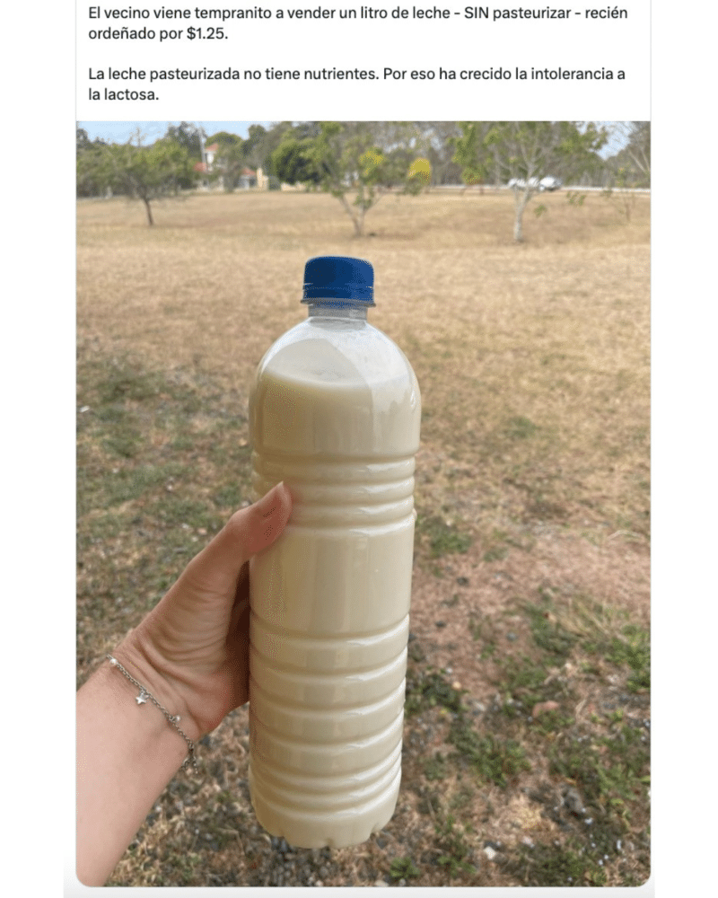 No, no es buena idea tomar leche sin pasteurizar 1 leche sin pasteurizar