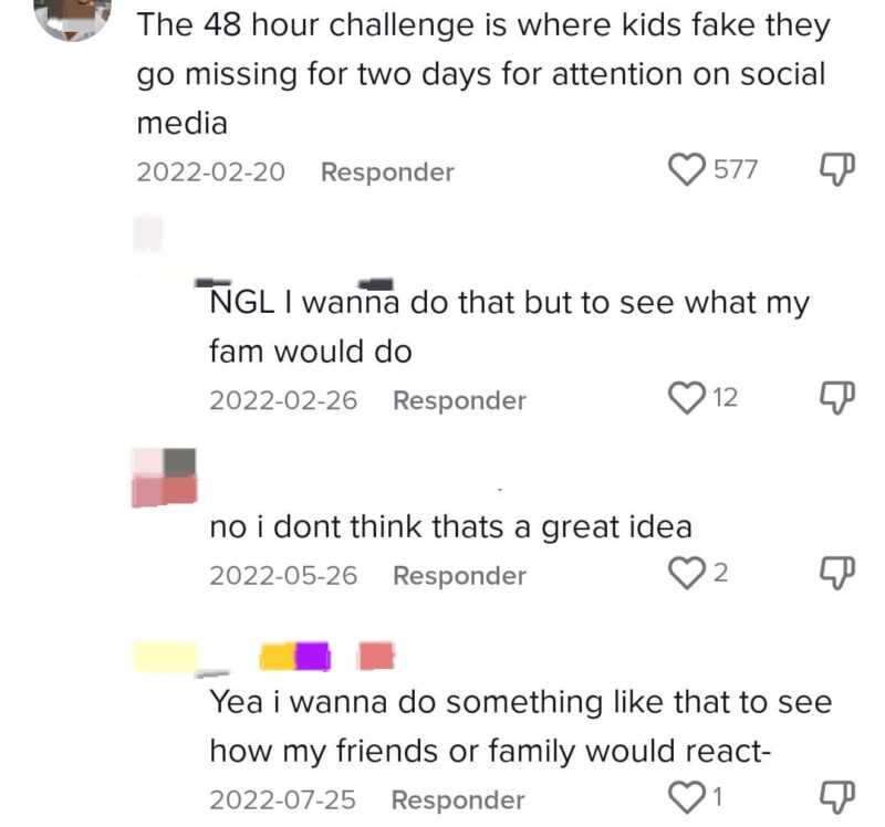 Explicado: Reto viral llamado "48 horas desaparecido" 1 Imagen de WhatsApp 2023 03 30 a las 16.59.09