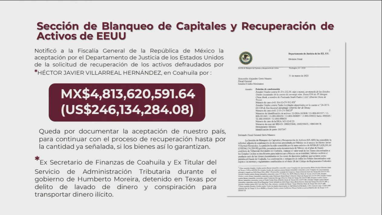 Falso la cifra del decomiso a Javier Villarreal, mencionada por AMLO 2 capture 20230518020358744