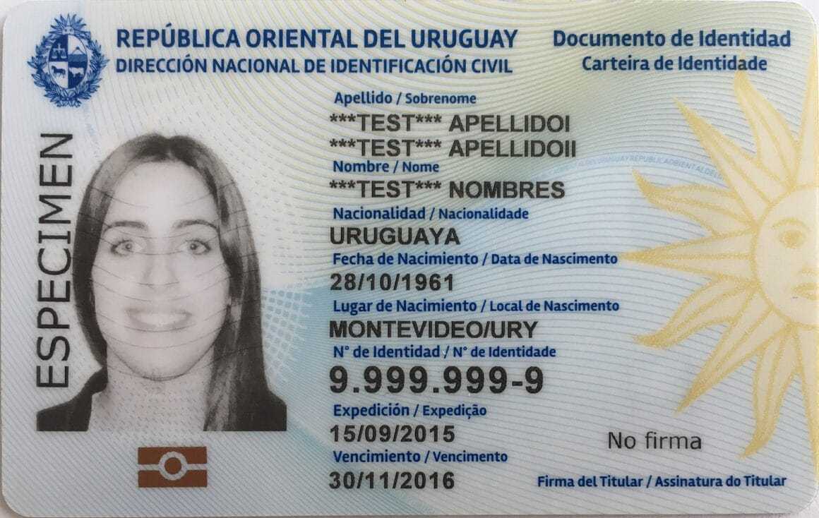 Falso que gobierno promueva cédula de identidad para compartir datos biométricos con empresas 6 1920px Cedula de Identidad electronica de Uruguay Frente