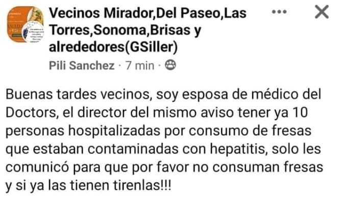 Desinformación por fresas con hepatitis A 7 FzF49huaQAAuk9w