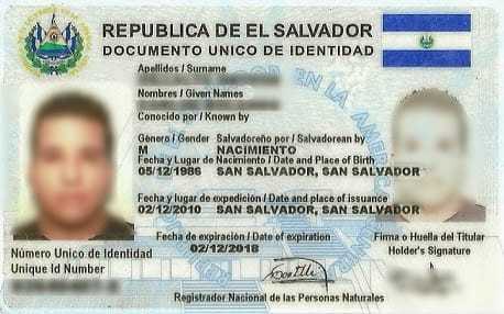 Falso que gobierno promueva cédula de identidad para compartir datos biométricos con empresas 2 documento unico de identidad el salvador