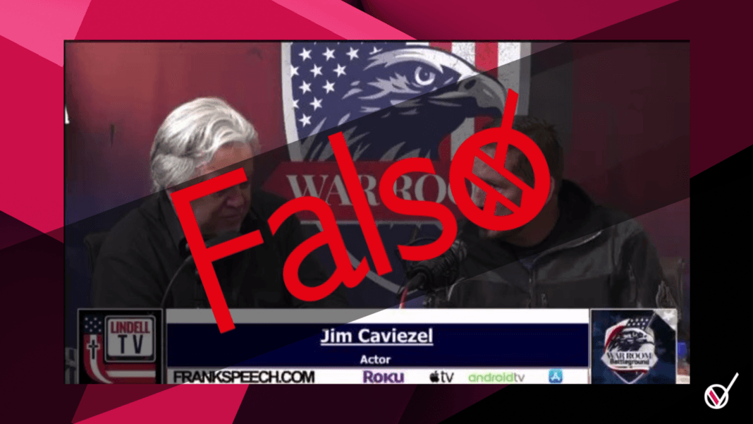 jim caviezel adrenocromo sound of freedom falso