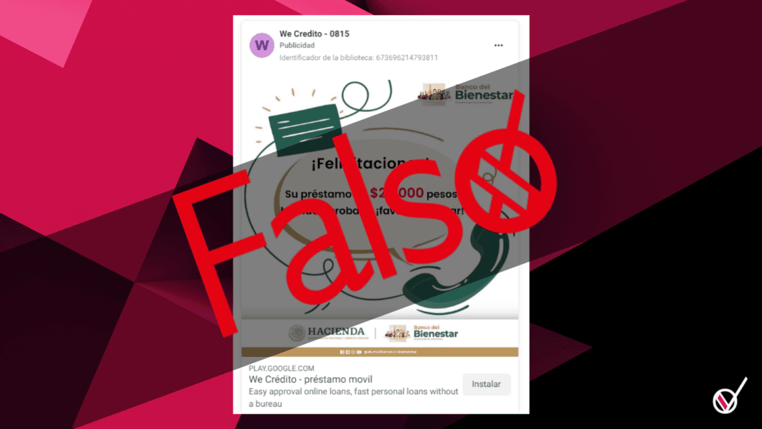 banco del bienestar prestamos fraude