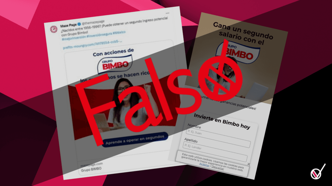 bimbo estafa acciones