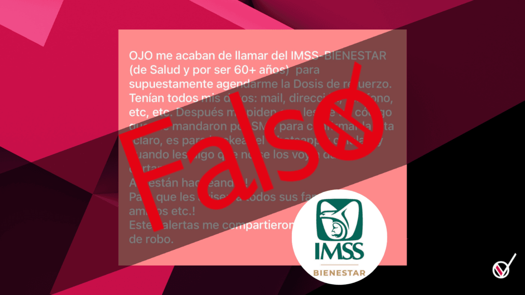 intento de fraude vacunas imss bienestar