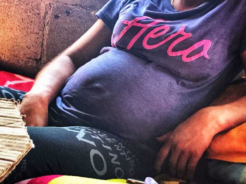 En México no hay un registro de cuántas mujeres migrantes se encuentran gestando. Foto: Gabriela Martínez.