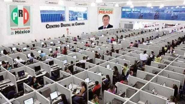 Es falsa la granja de bots a favor de AMLO, es un bulo que circula desde 2015 3 Falsifican una imagen de la supuesta granja de bots del PRI