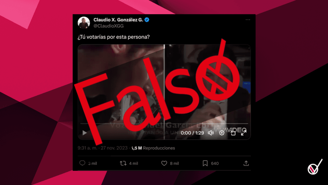 Claudio X Gonzalez difundió un audio falso asegurando que es Samuel García