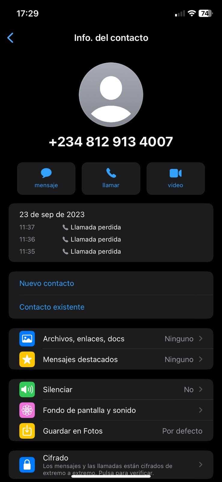 ¿Llamadas internacionales de números desconocidos? Cuidado, pueden ser estafas 1 Imagen de WhatsApp 2023 11 03 a las 17.33.40 fd1a002d