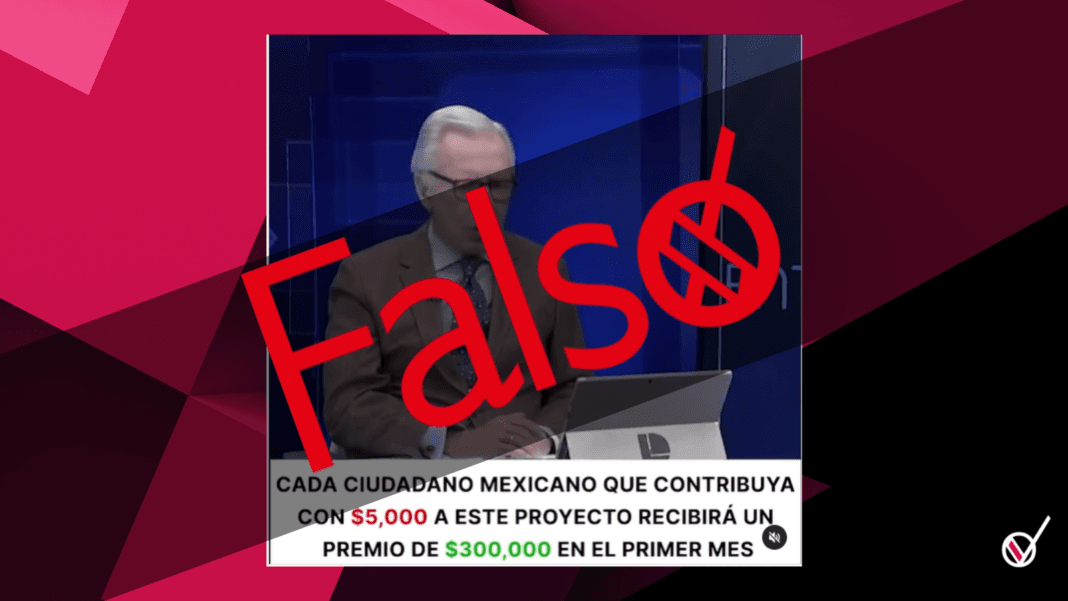 video hecho con IA usa a lopez doriga y AMLO para engañar a las personas con una app supuestamente de Elon musk