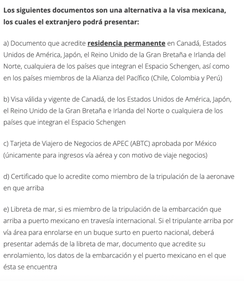 Instituto Nacional de Migración, datos extranjeros