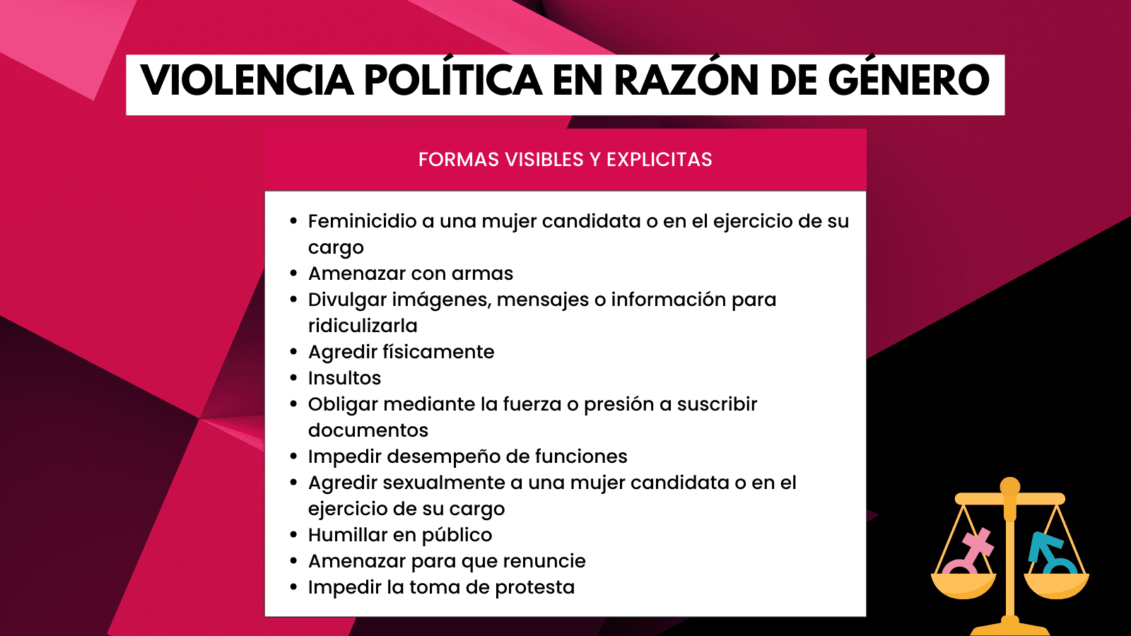Elecciones 2024: ¿Qué es la violencia política de género? 2 17
