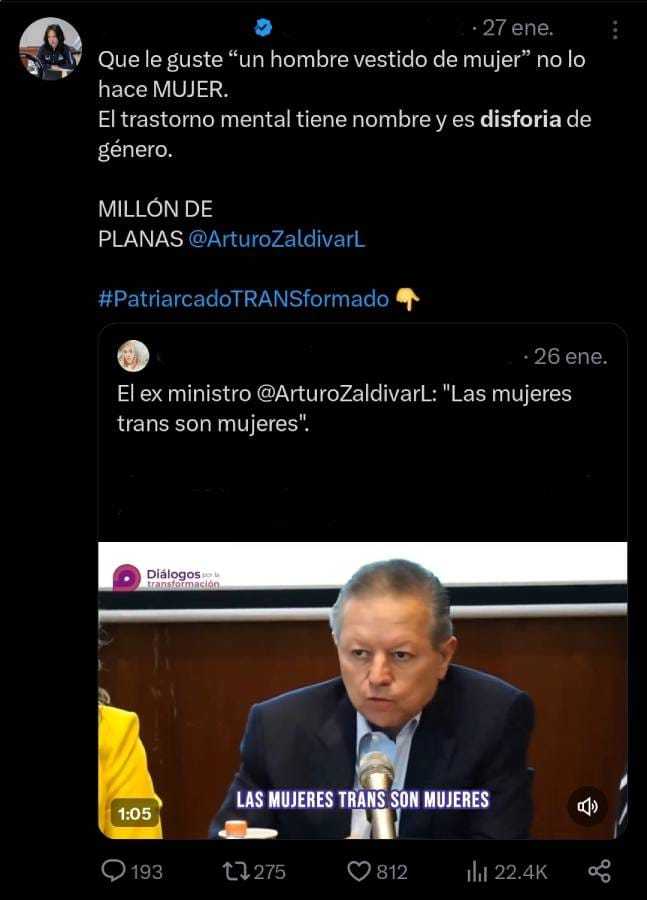 Es falso que la disforia de género sea una enfermedad mental 3 20240208 Screenshot 20240207 124401 XVerificado 1