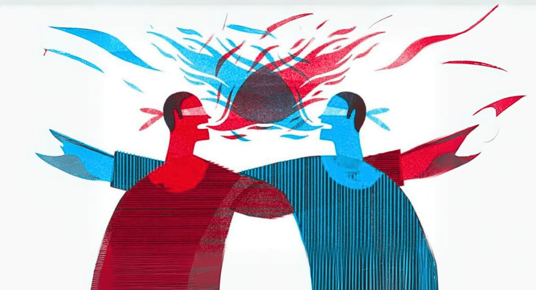 La marcha de la oposición