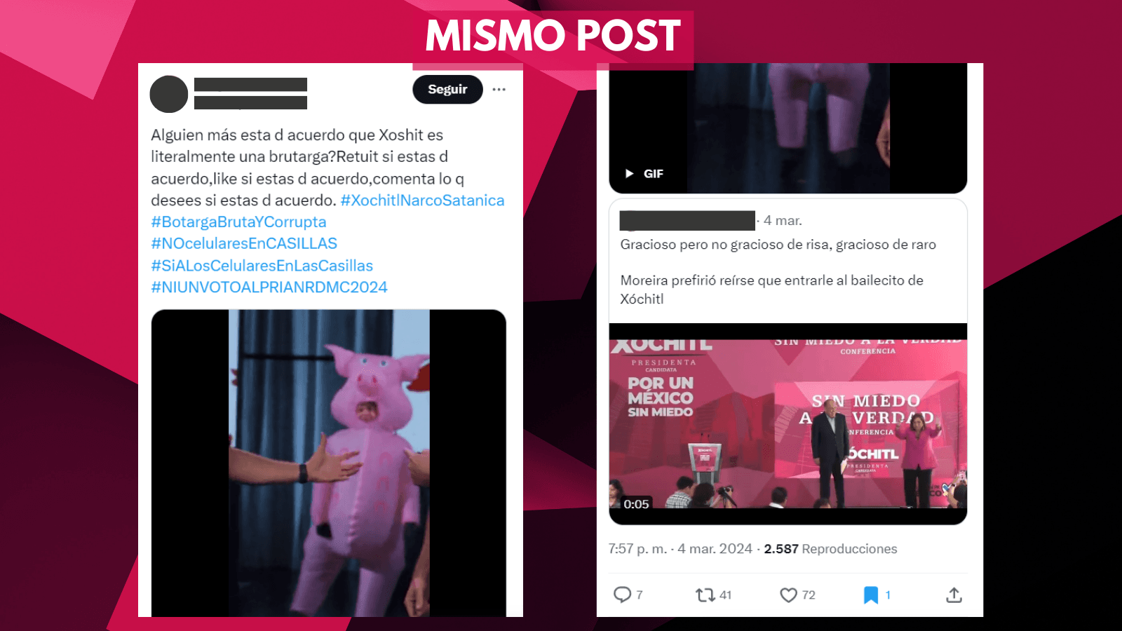 Popularizan hashtags sexistas hacia Xóchitl Gálvez 4 32