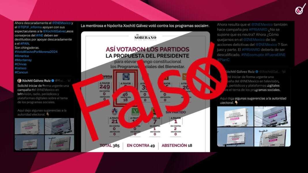 Xóchitl Gálvez INE