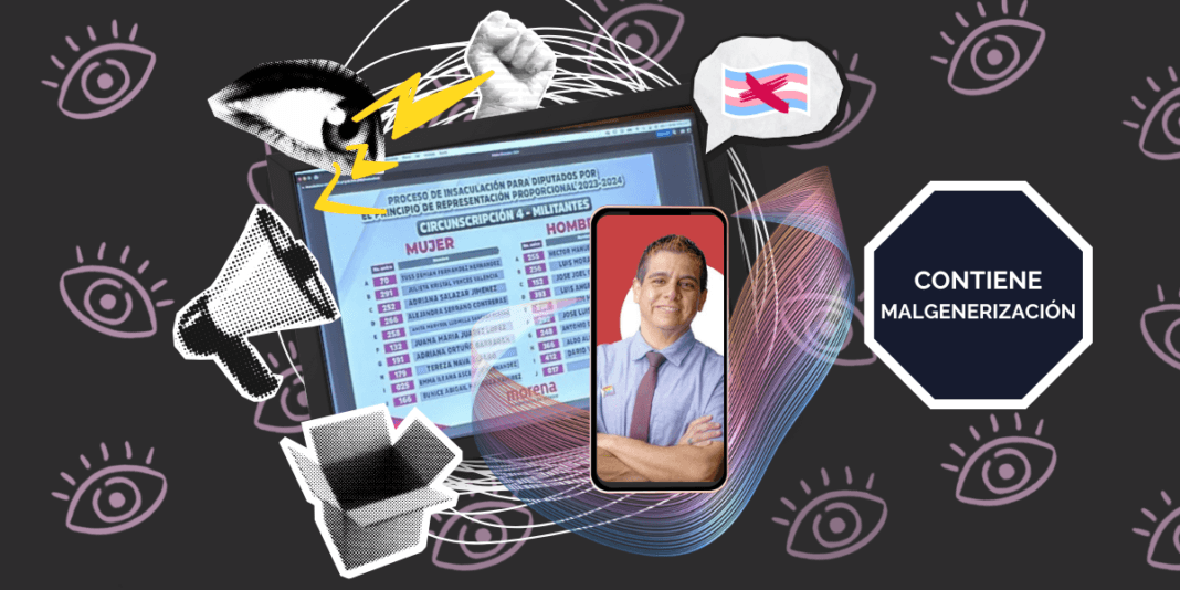 candidato trans es malgeneralizado por su partido